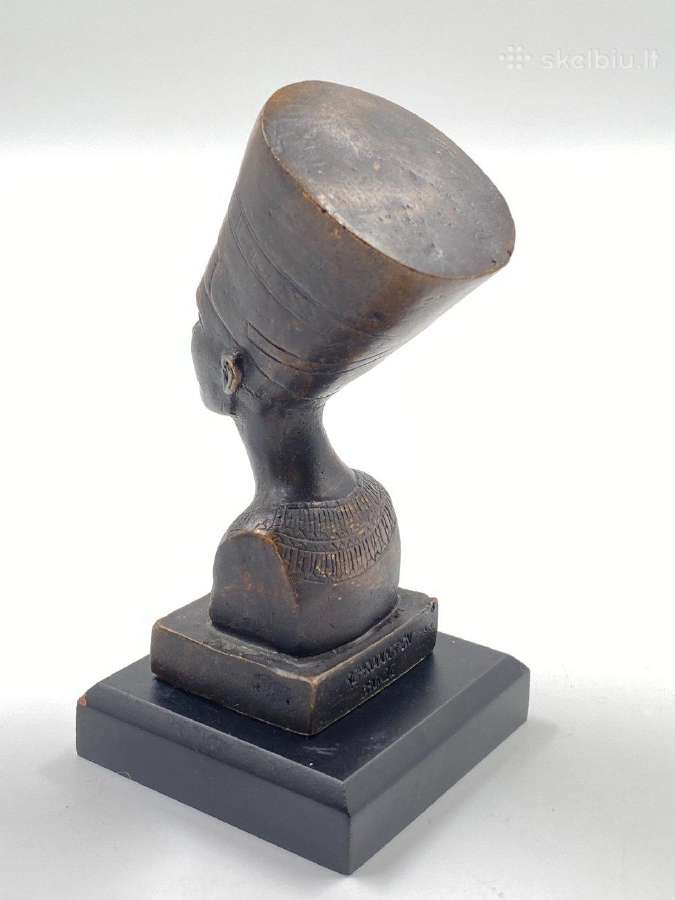 Bronzinė statula "Nefertitė" - nuotraukos Nr. 9