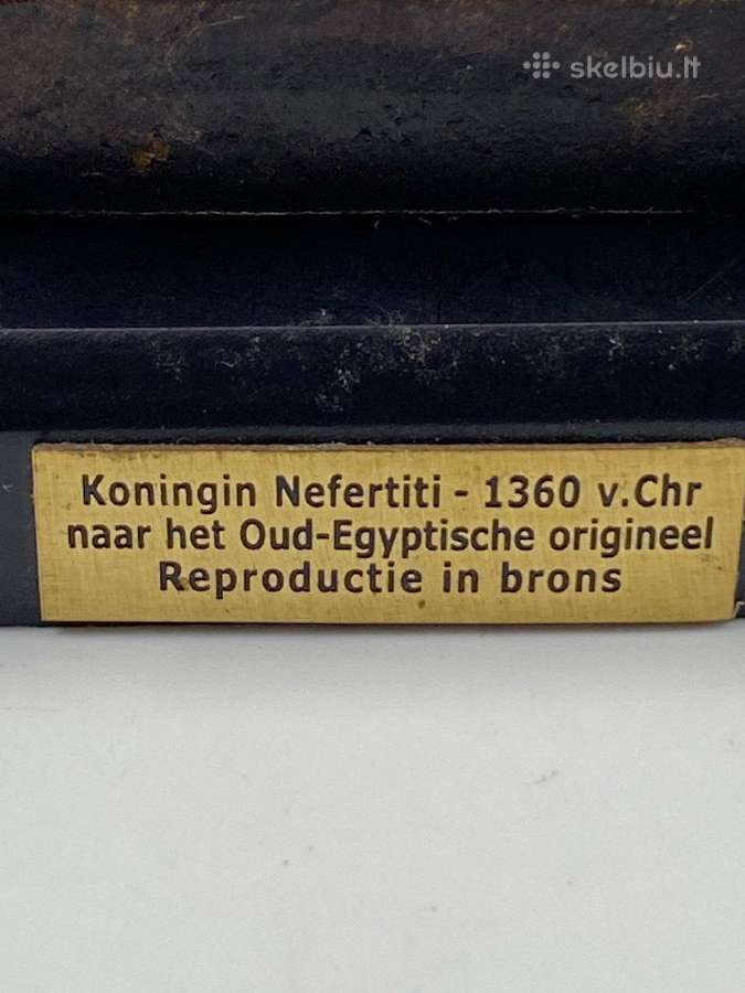 Bronzinė statula "Nefertitė" - nuotraukos Nr. 12