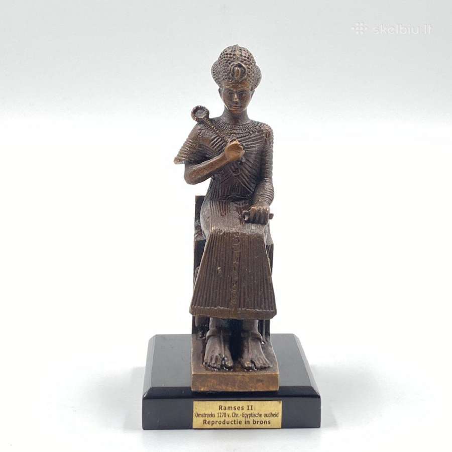 Bronzinė statula "Ramzis II" - nuotraukos Nr. 2