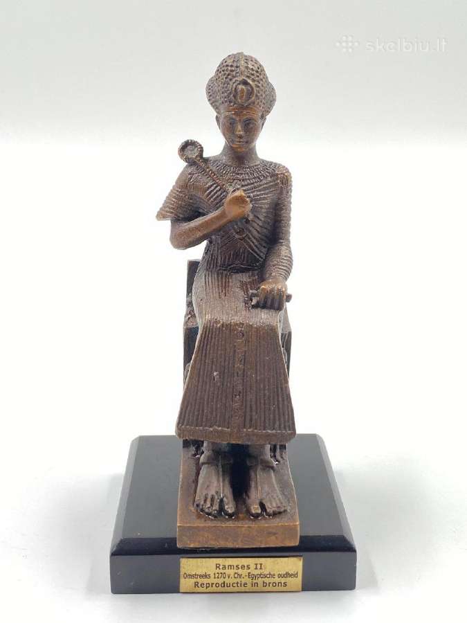 Bronzinė statula "Ramzis II" - nuotraukos Nr. 3