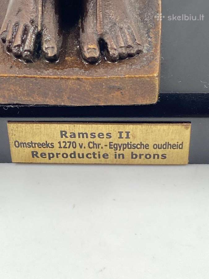 Bronzinė statula "Ramzis II" - nuotraukos Nr. 11