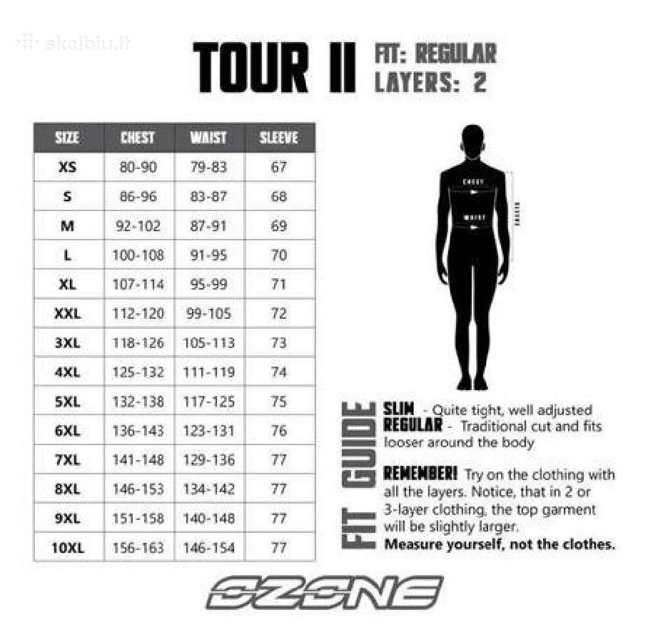 Ozone Tour II Tekstilinė Moto Striukė Unisex - nuotraukos Nr. 3