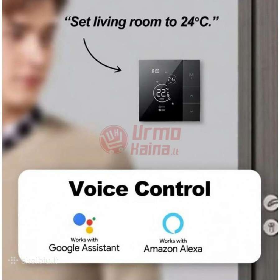 Konvekcinis elektrinis šildytuvas Maclean + WiFi - nuotraukos Nr. 6