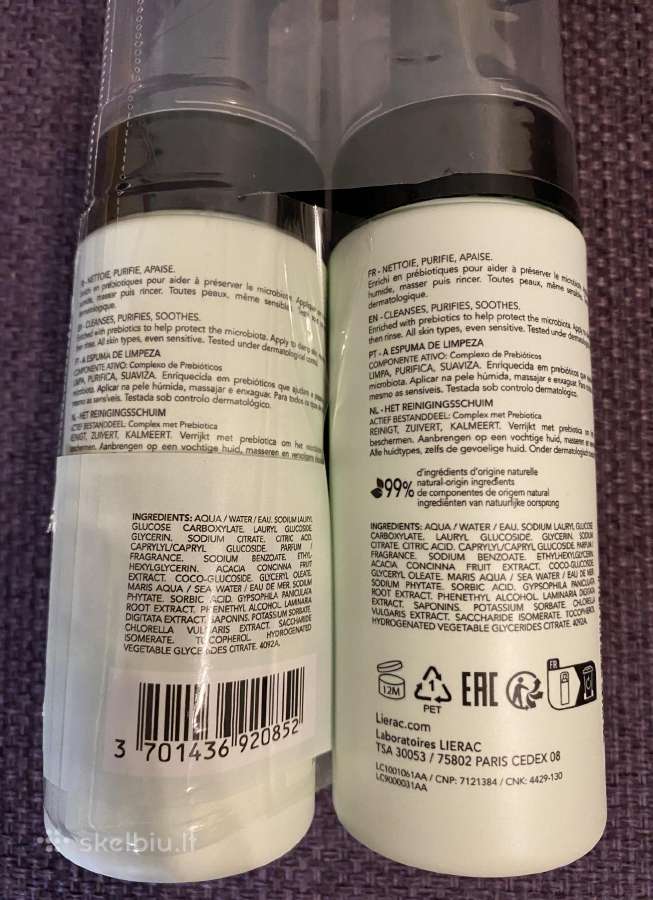 Valomosios veido putos (2x150 ml) - nuotraukos Nr. 2
