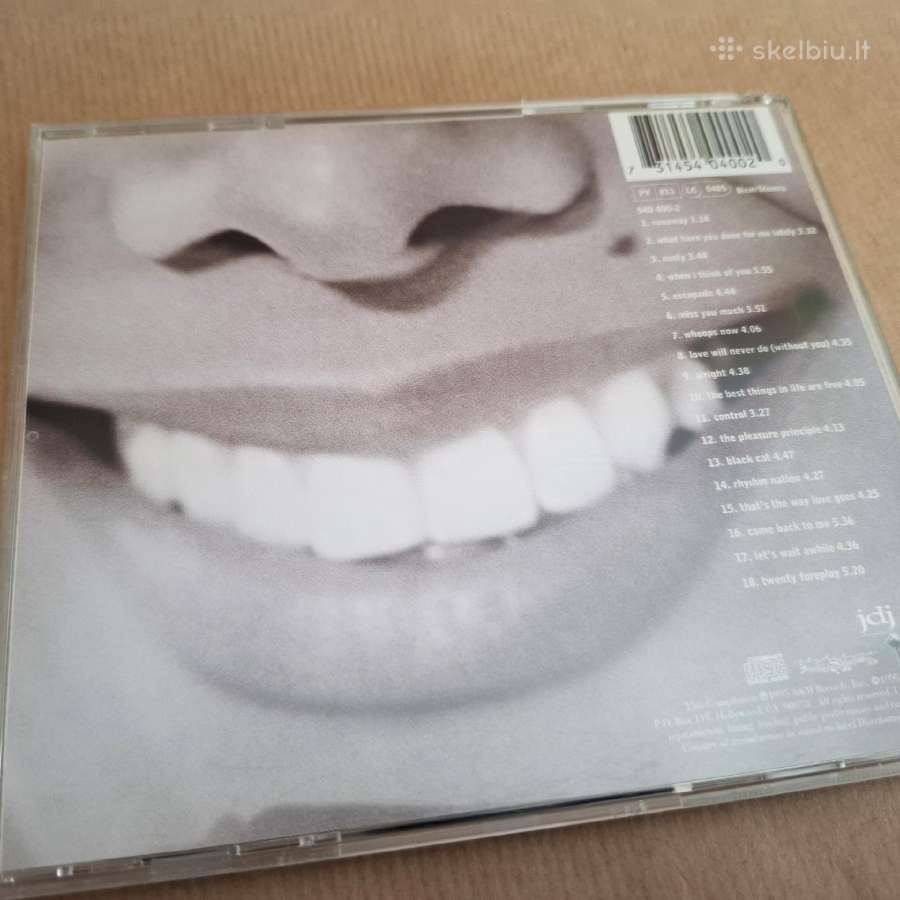 Janet Jackson - Design Of A Decade (CD, albumas) - nuotraukos Nr. 2