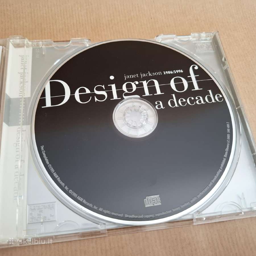 Janet Jackson - Design Of A Decade (CD, albumas) - nuotraukos Nr. 3