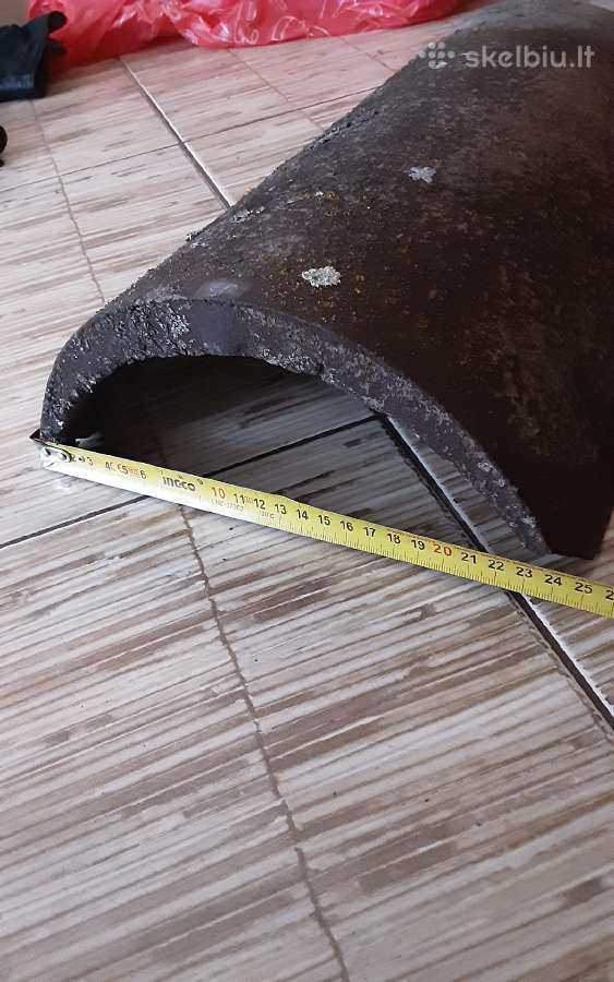 Betonines cerpes kraigo tamsiai ruda 19vnt. - nuotraukos Nr. 6