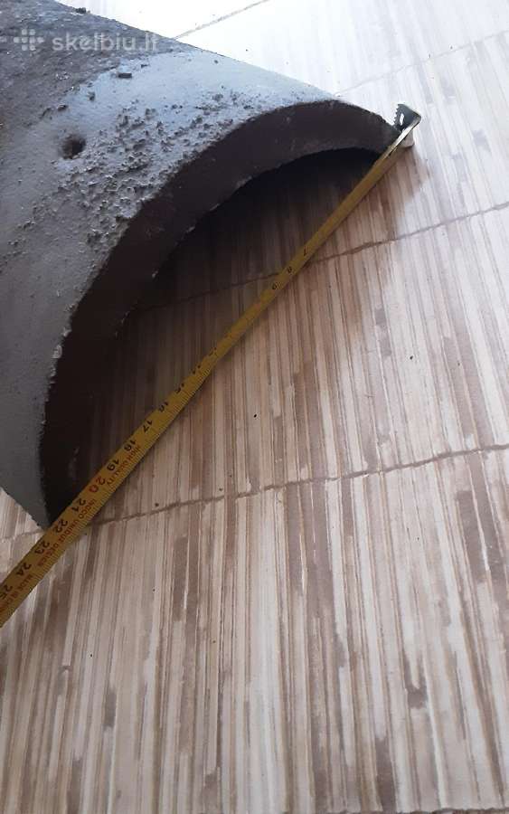Betonines cerpes kraigo tamsiai ruda 19vnt. - nuotraukos Nr. 7