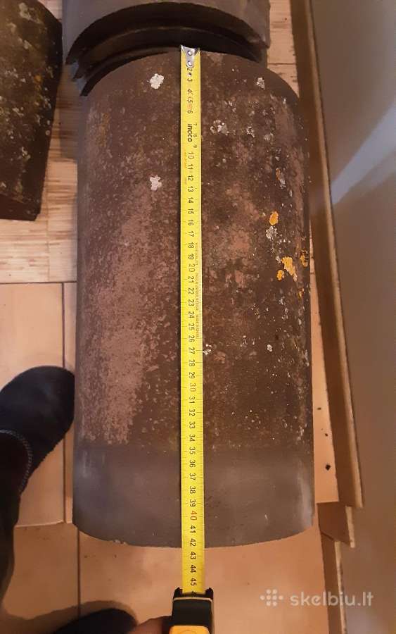 Betonines cerpes kraigo tamsiai ruda 19vnt. - nuotraukos Nr. 8