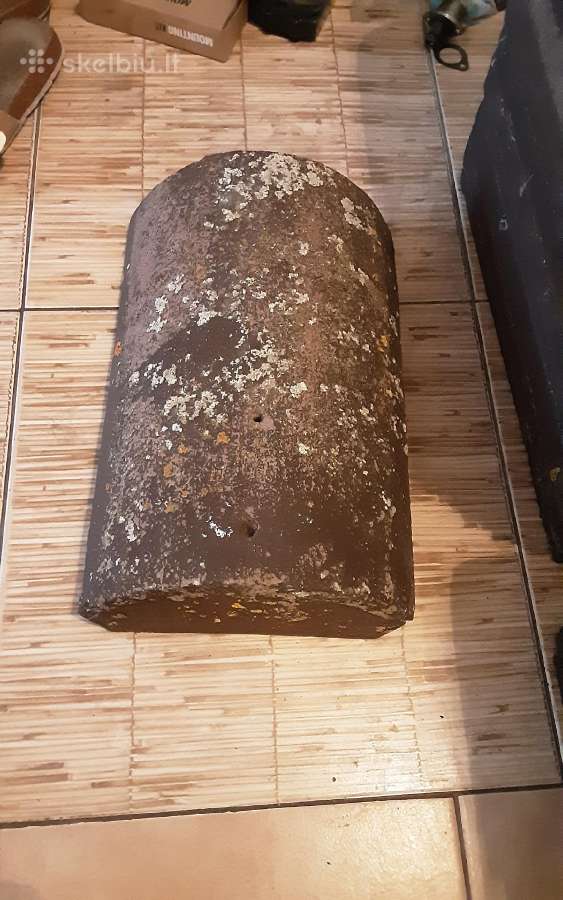 Betonines cerpes kraigo tamsiai ruda 19vnt. - nuotraukos Nr. 5