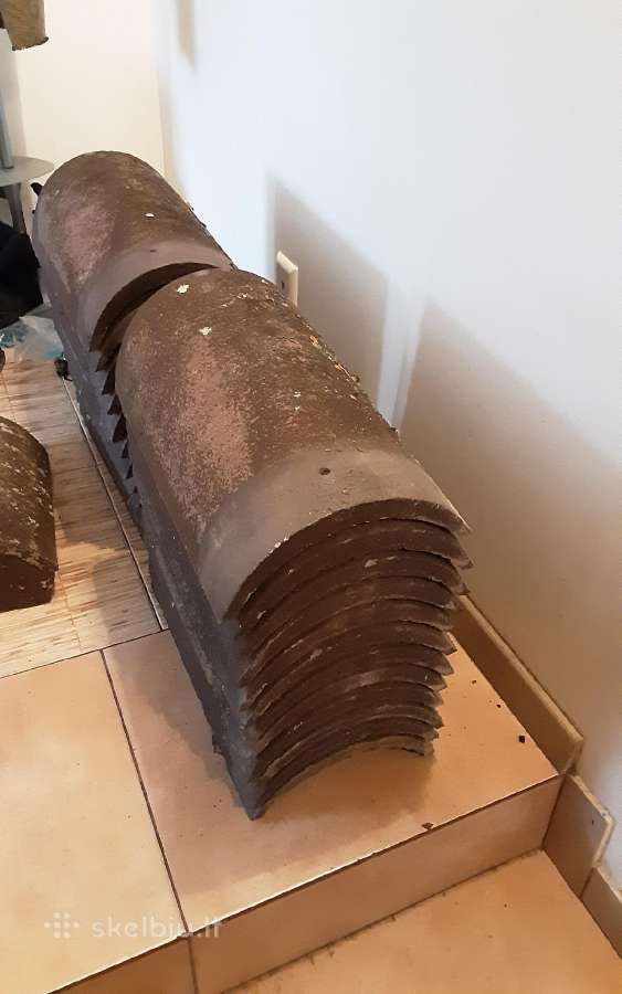 Betonines cerpes kraigo tamsiai ruda 19vnt. - nuotraukos Nr. 2