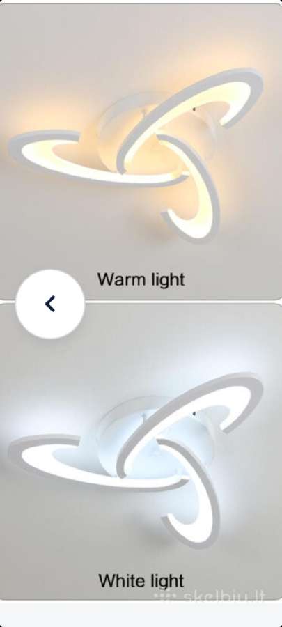Modernus LED lubu šviestuvas. - nuotraukos Nr. 9