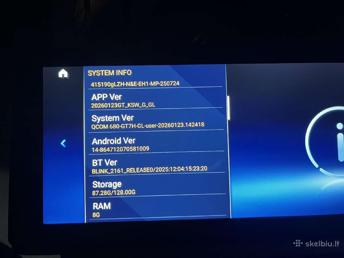 Bmw Android 14 F30 F31 F32 F33 F34 multimedija - nuotraukos Nr. 2