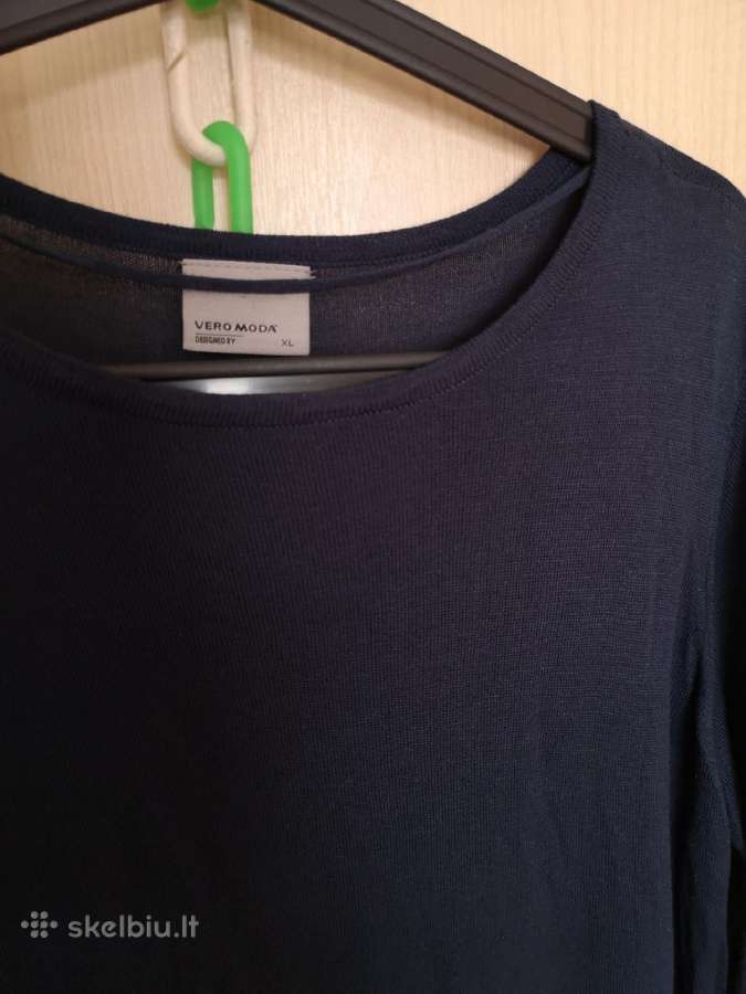 Vero Moda tamsiai mėlyna asimetriška palaidinė - nuotraukos Nr. 4