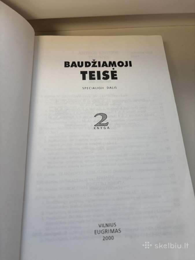 Parduodami Baudžiamosios teisės spec. dalies knygo - nuotraukos Nr. 3
