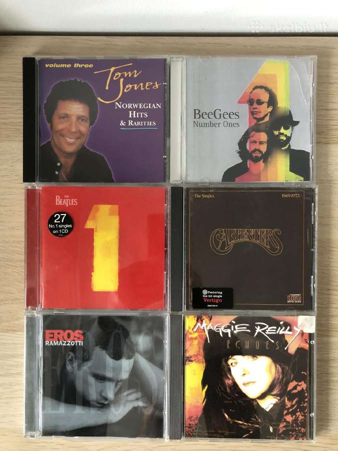 Originalūs CD po 3€