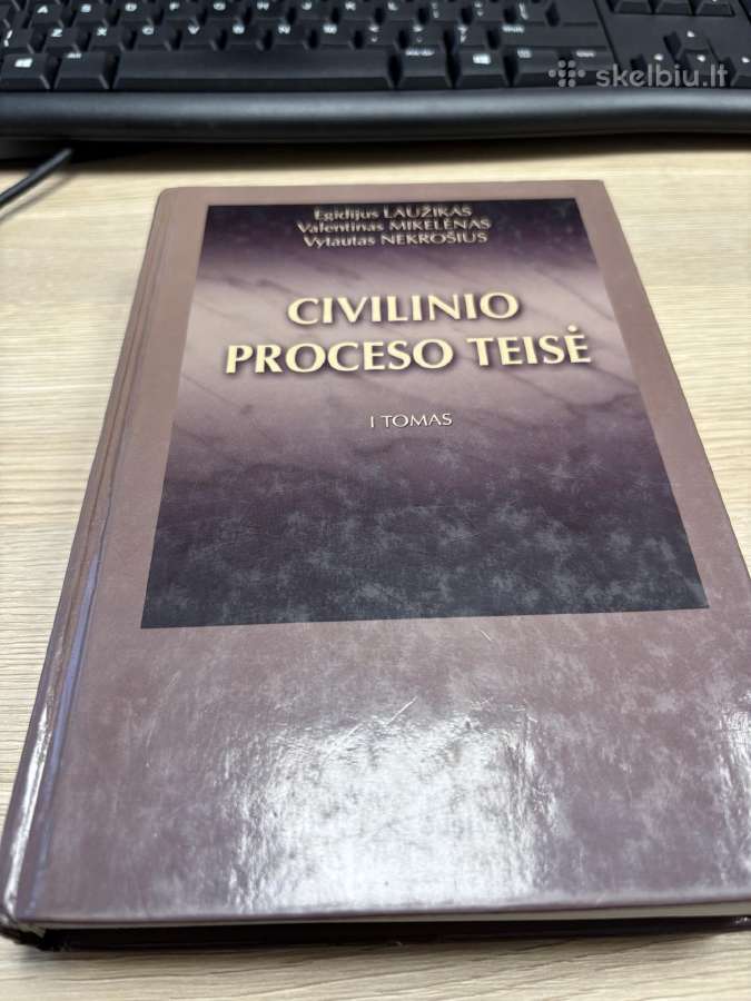 Parduodama knyga Civilinio proceso teisė - nuotraukos Nr. 2