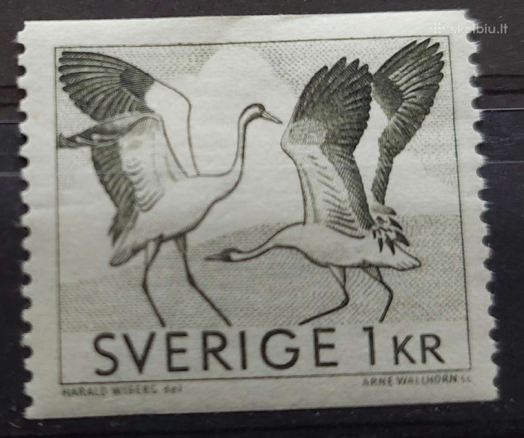 Švedija 1968 gandrai, švarus Michel 600