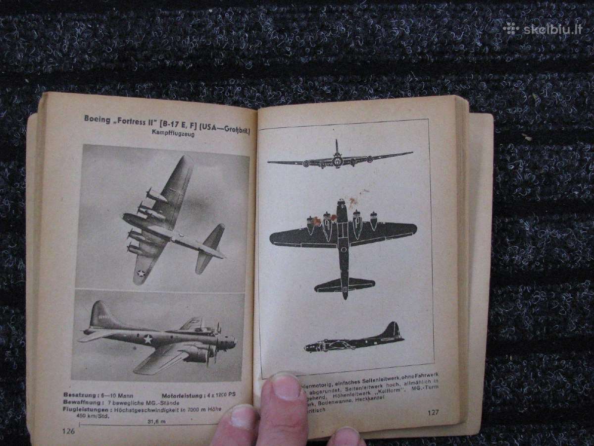 Originalus 1943 m. Luftwaffe orlaivių atpažinimo ž - nuotraukos Nr. 4