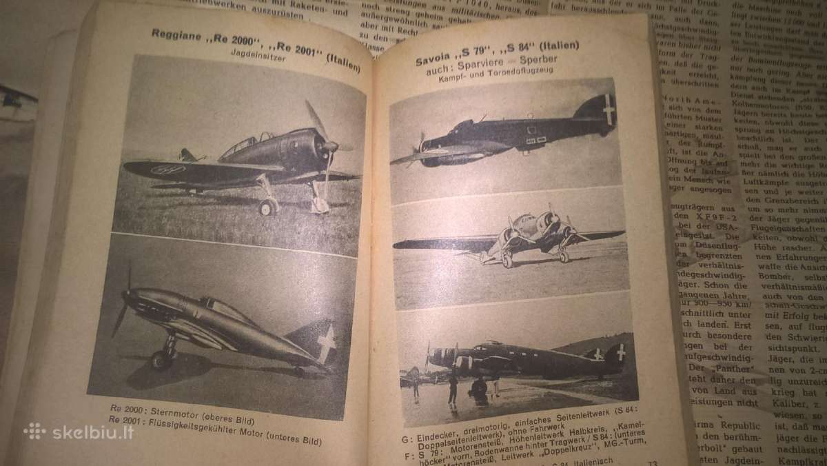 Originalus 1943 m. Luftwaffe orlaivių atpažinimo ž - nuotraukos Nr. 5