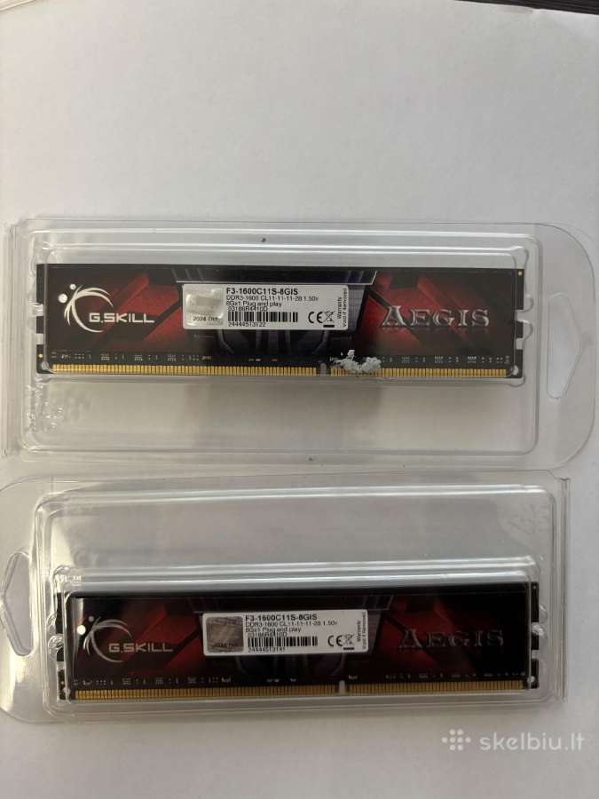 G.skill 8gb Ddr3 1600mhz 2x8