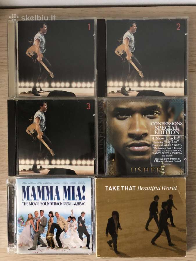 Originalūs CD po 3€