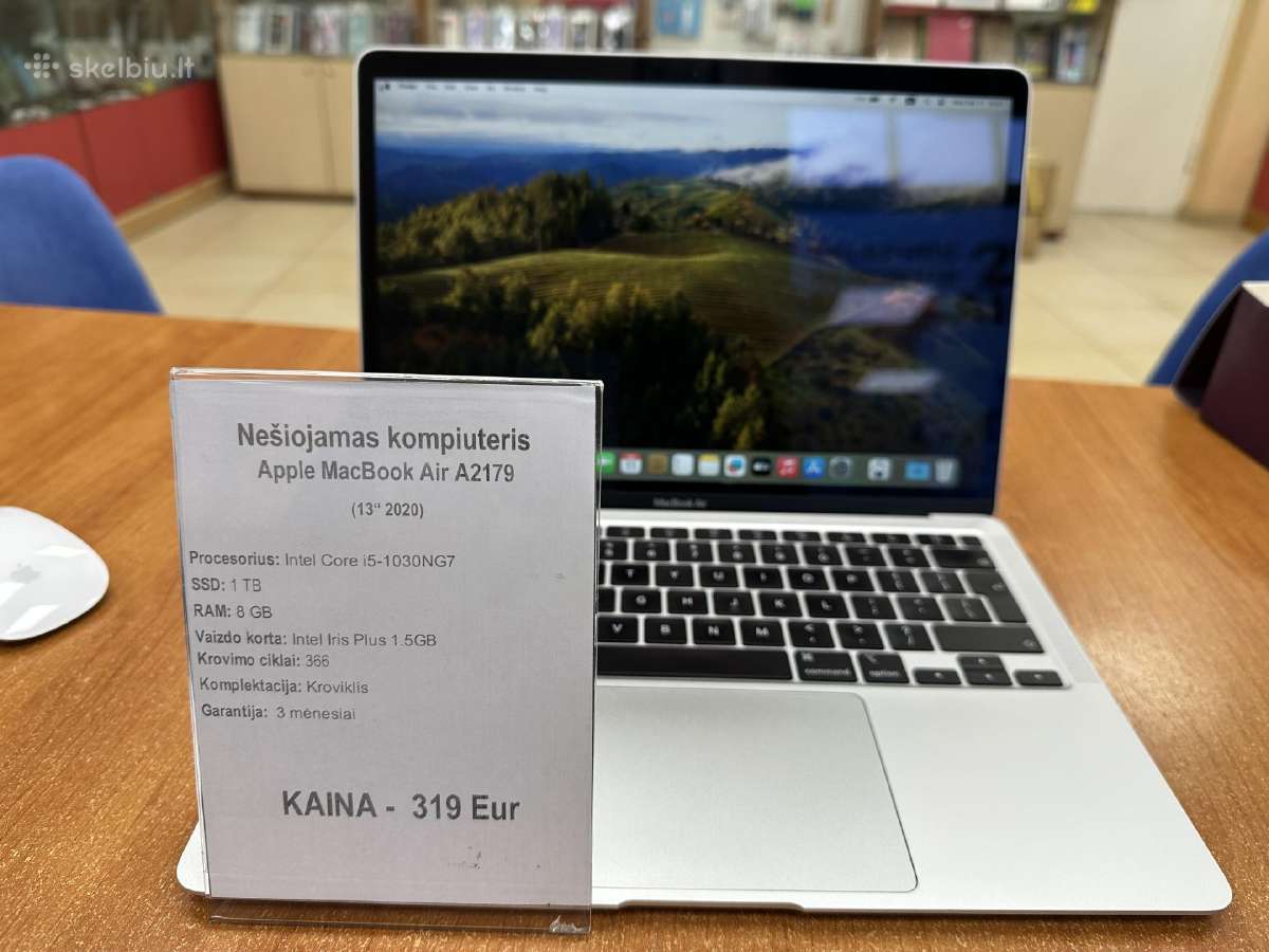 MacBook Air 13 2020 I5/8/1tb/cycle 366