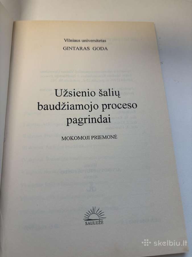 Parduodamos baudziamosios teises knygos - nuotraukos Nr. 8