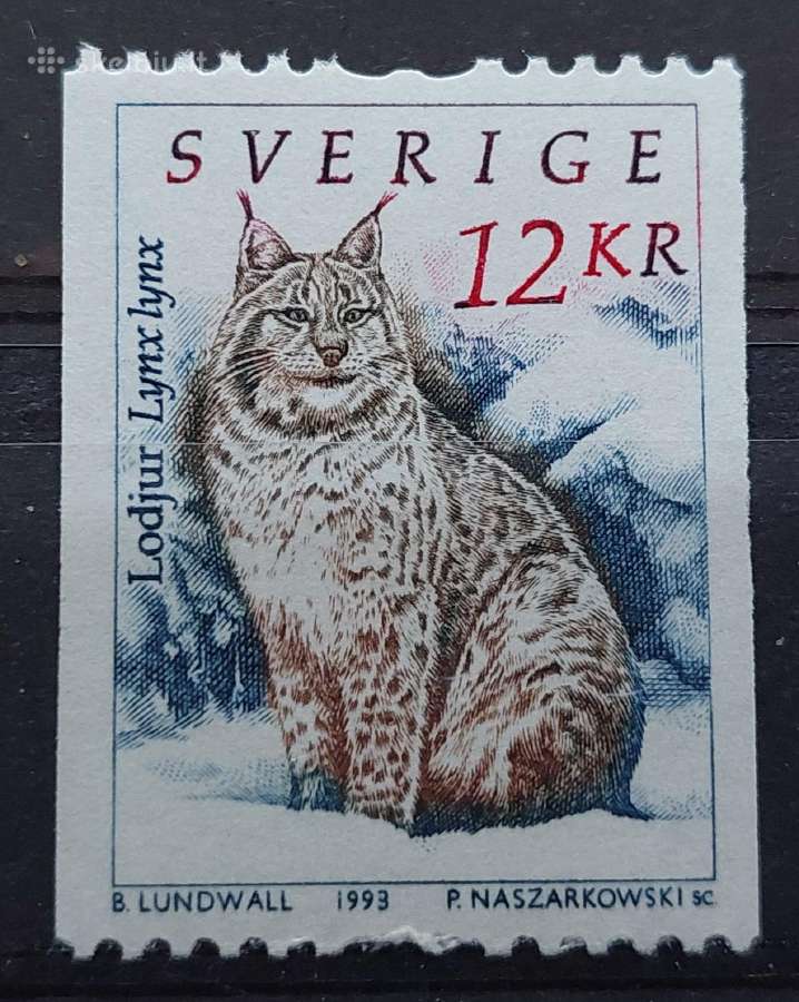 Švedija 1993 lūšis, švarus Michel 1760