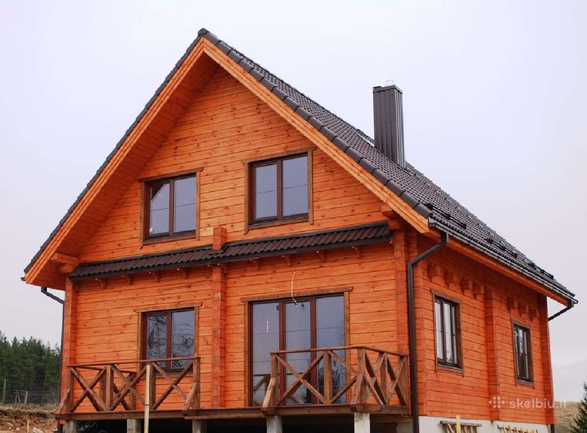 Rąstų -tašų gamybos paslauga namams ,pirtims - nuotraukos Nr. 10