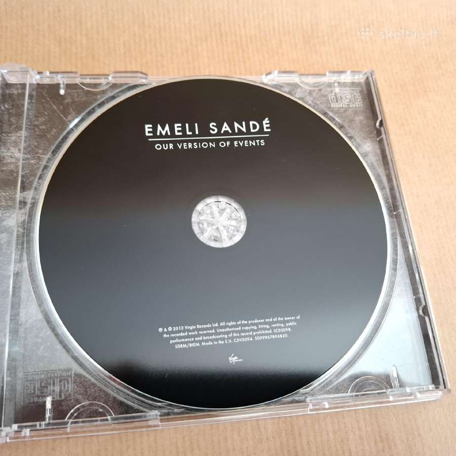 Emeli Sande - Our Version Of Events (CD) - nuotraukos Nr. 2