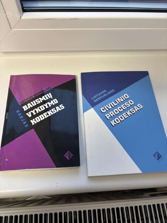Civilinio ir bausmių vykdymo proceso kodeksai