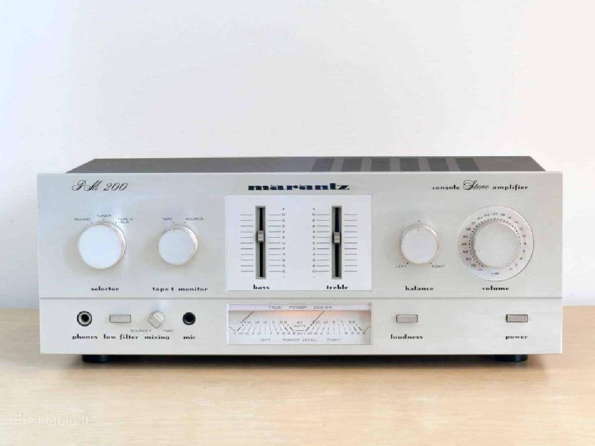 Marantz Pm-200 , Made in Japan - nuotraukos Nr. 2