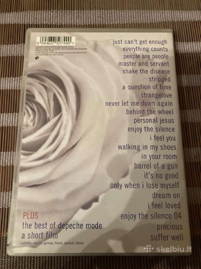 Depeche Mode įvairūs Dvd (Nm būklė) - nuotraukos Nr. 2