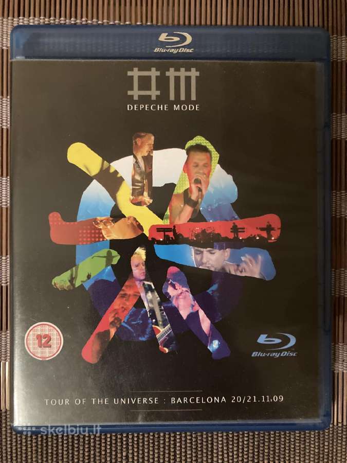 Depeche Mode įvairūs Dvd ir Blu ray (Nm būklė) - nuotraukos Nr. 31