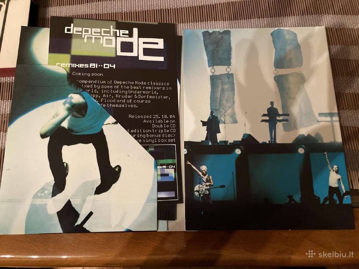 Depeche Mode įvairūs Dvd ir Blu ray (Nm būklė) - nuotraukos Nr. 15