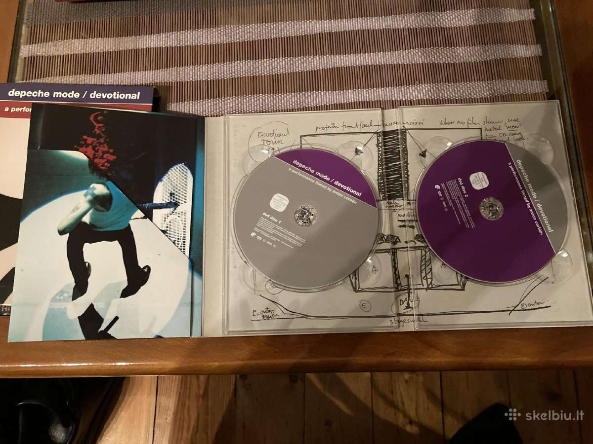 Depeche Mode įvairūs Dvd ir Blu ray (Nm būklė) - nuotraukos Nr. 16