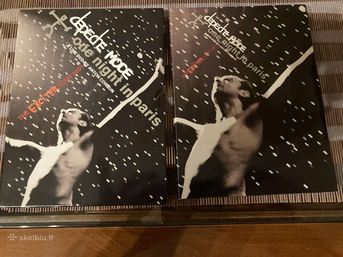 Depeche Mode įvairūs Dvd ir Blu ray (Nm būklė) - nuotraukos Nr. 19