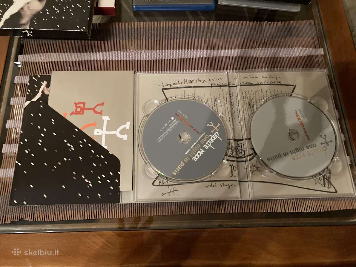 Depeche Mode įvairūs Dvd ir Blu ray (Nm būklė) - nuotraukos Nr. 21