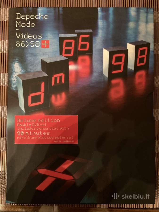Depeche Mode įvairūs Dvd ir Blu ray (Nm būklė)