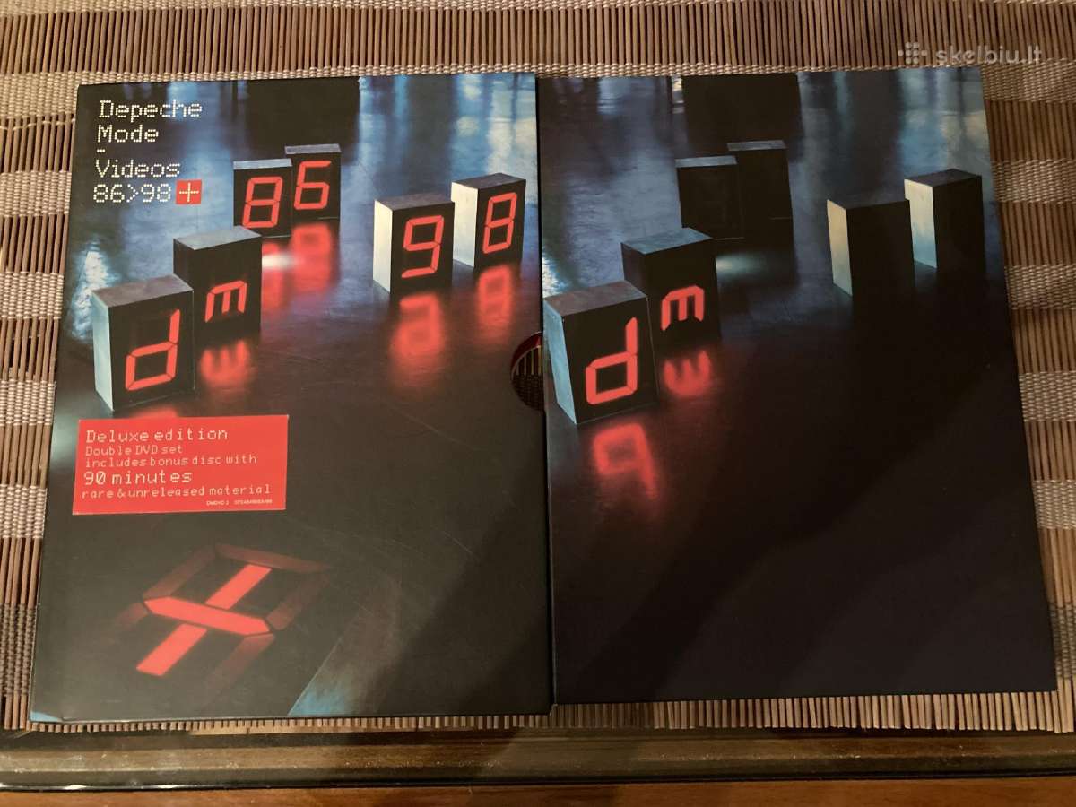 Depeche Mode įvairūs Dvd ir Blu ray (Nm būklė) - nuotraukos Nr. 3