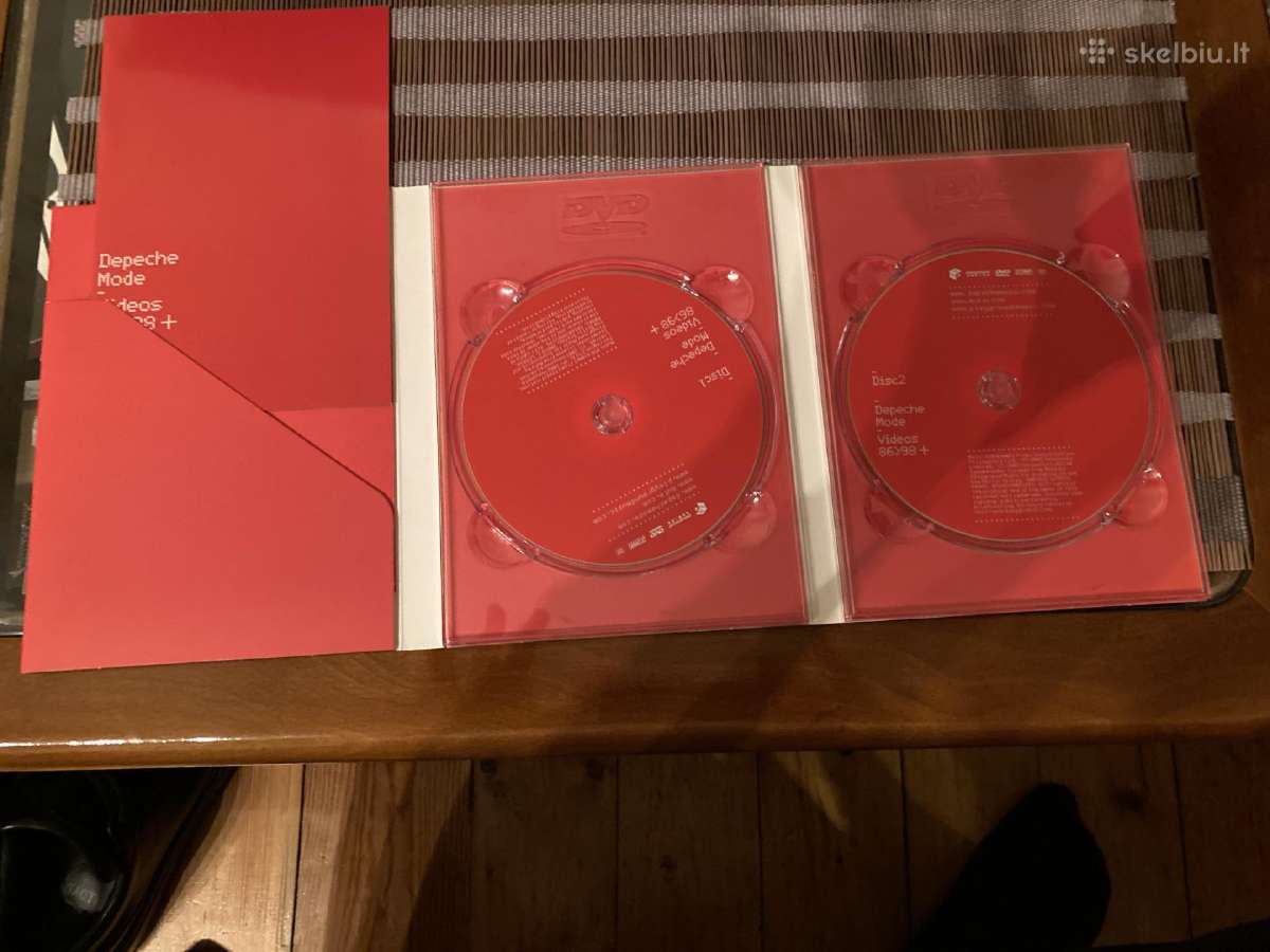 Depeche Mode įvairūs Dvd ir Blu ray (Nm būklė) - nuotraukos Nr. 4