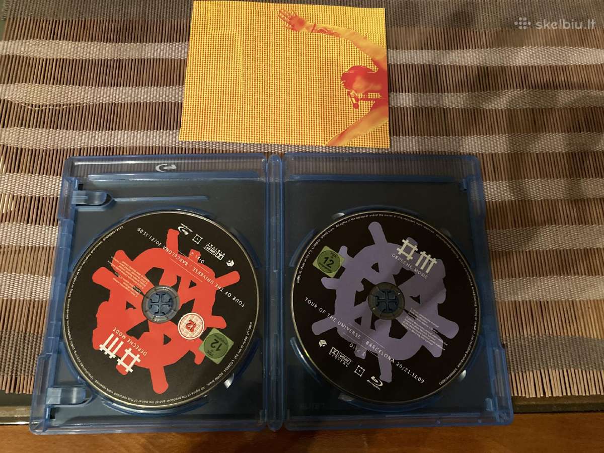 Depeche Mode įvairūs Dvd ir Blu ray (Nm būklė) - nuotraukos Nr. 33