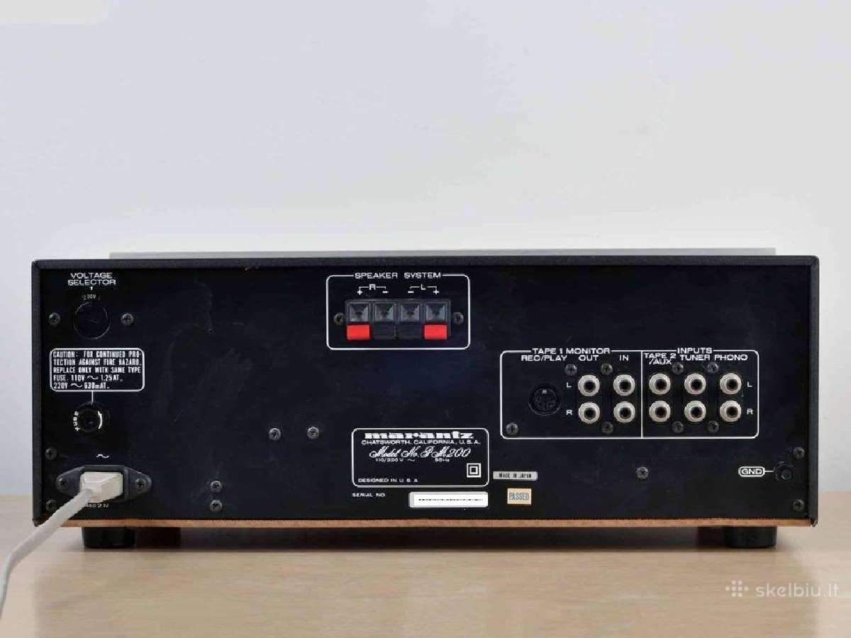 Marantz Pm-200 , Made in Japan - nuotraukos Nr. 4