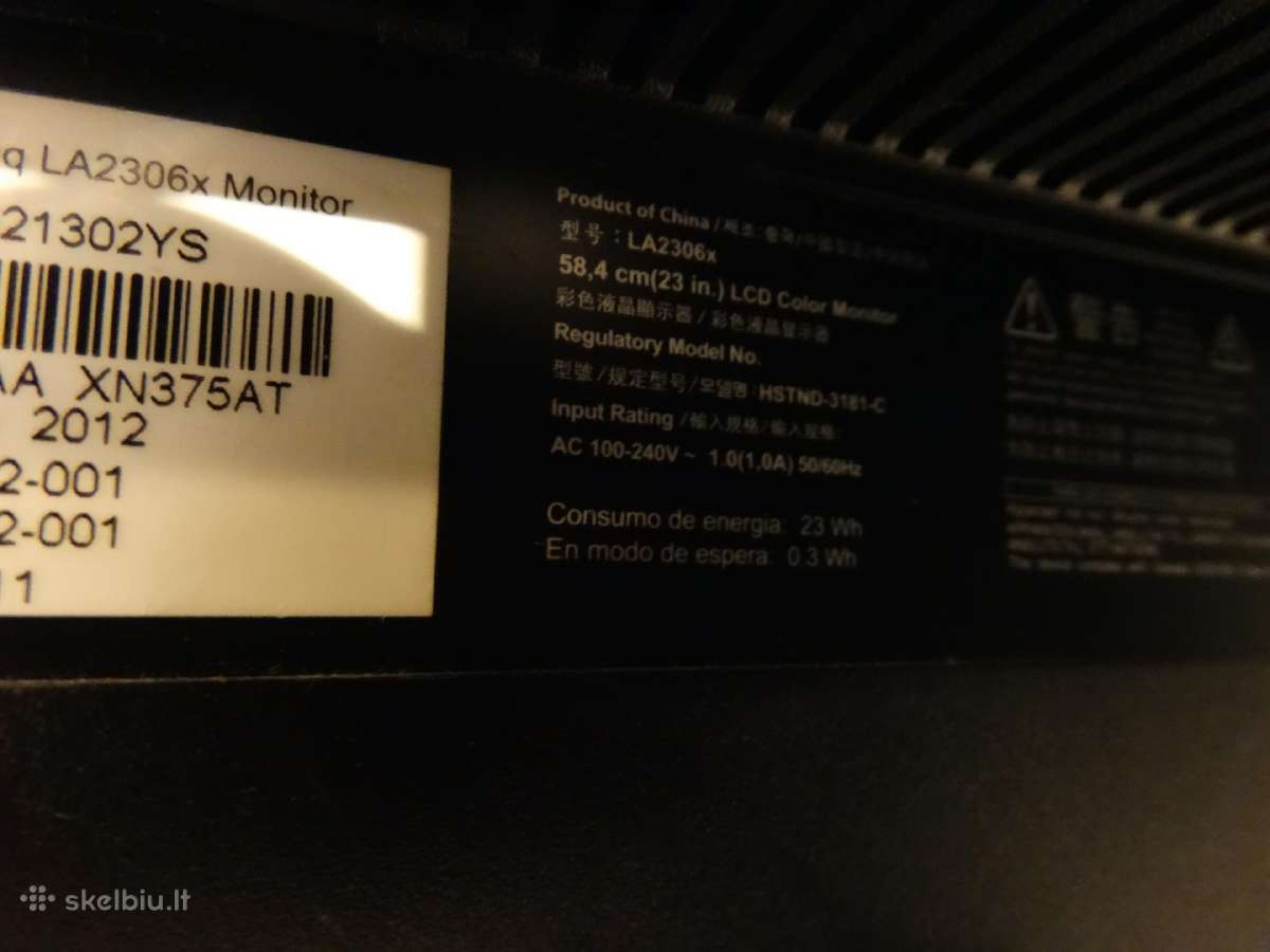 Monitorius Hp Compaq - nuotraukos Nr. 5