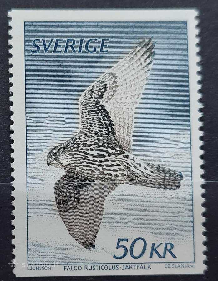 Švedija 1981 erelis, švarus Michel 1140