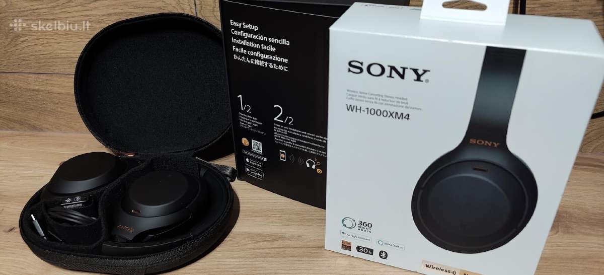 Sony Vh1000xm4 - nuotraukos Nr. 4