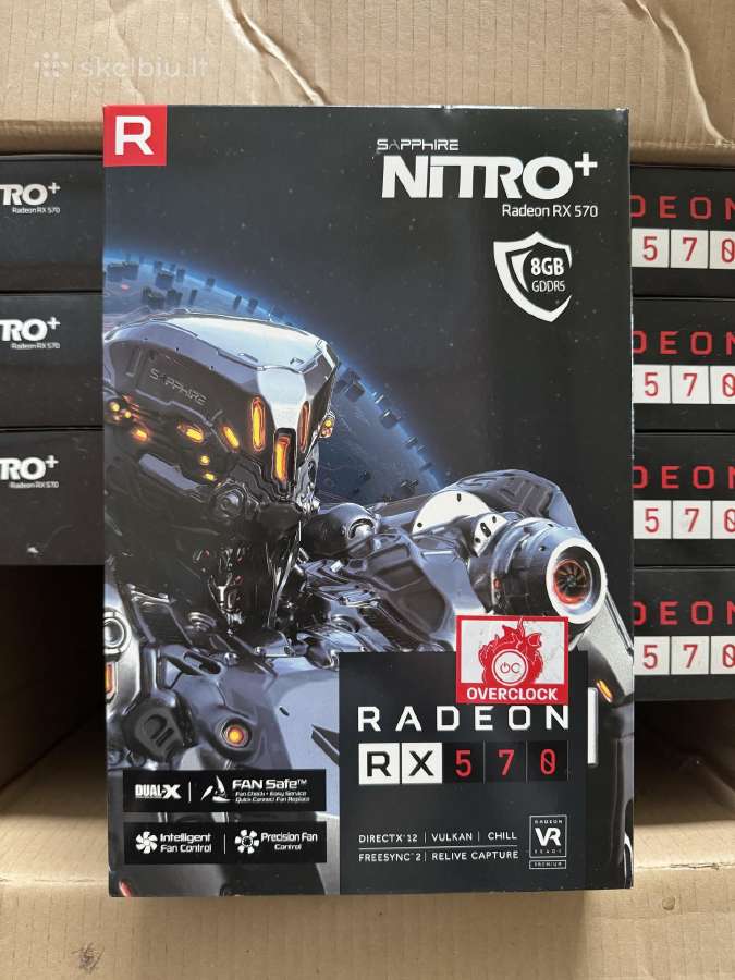 Gpu Sapphire Radeon rx570 Nitro+ Oc Corsair Rm850x