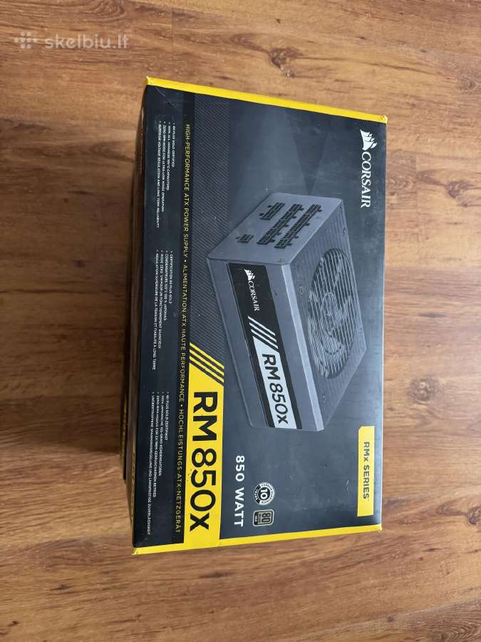 Gpu Sapphire Radeon rx570 Nitro+ Oc Corsair Rm850x - nuotraukos Nr. 5