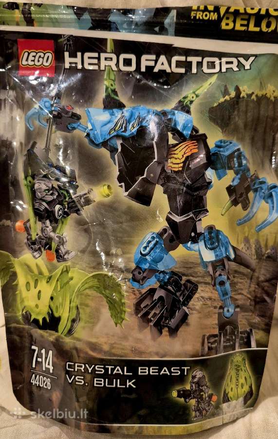 Lego Hero Factory Crystal Beast Vs. Bulk 44026